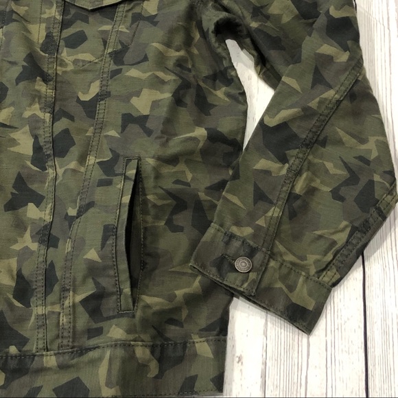 Levi’s Trucker Jacket Rare Camouflage Military - Picture 3 of 10
